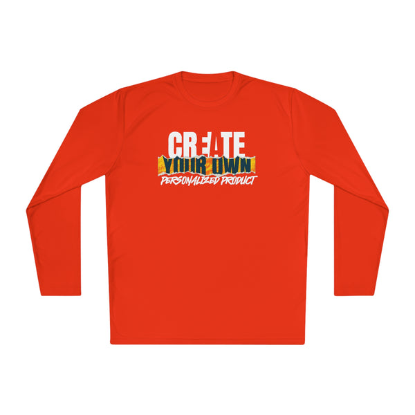 CREATE WITH MELANIE ROSE Unisex Lightweight Long Sleeve Tee, custom tee, personalized tee, custom t-shirt, personalized t-shirt