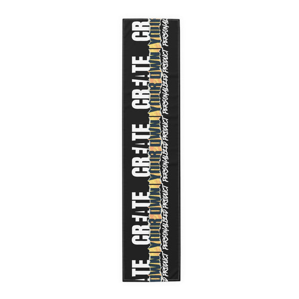 CREATE WITH MELANIE ROSE Table Runner (Cotton, Poly), custom runner, custom table runner, personalized table runner