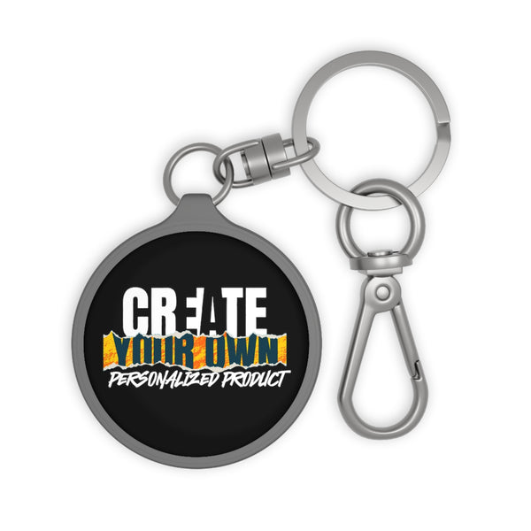 CREATE WITH MELANIE ROSE Keyring Tag, custom keyring, custom keychain, personalized keychain, personalized keyring