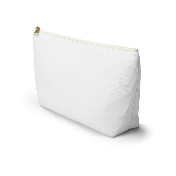 DESIGN YOUR OWN Accessory Pouch w T-bottom, custom travel bag, personalized make up bag