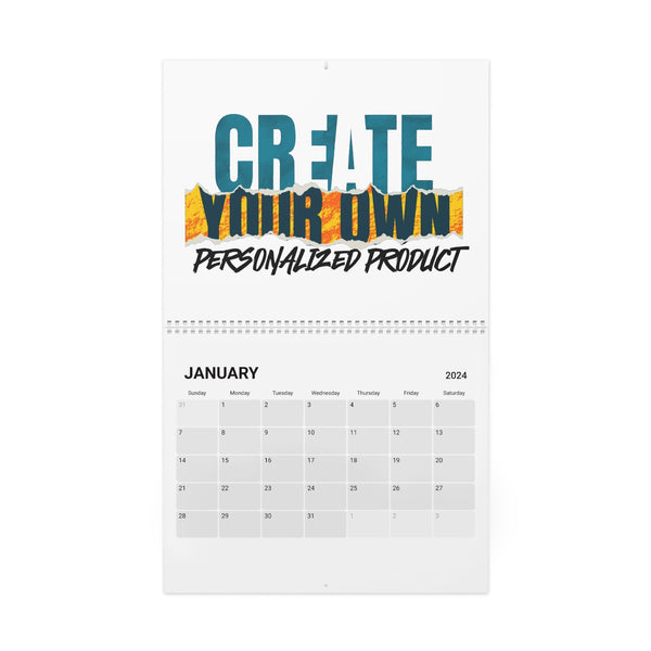 CREATE WITH MELANIE ROSE Calendar (2024), wall calendar, custom calendar, personalized calendar