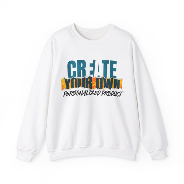 CREATE WITH MELANIE ROSE Unisex Heavy Blend™ Crewneck Sweatshirt, custom sweatshirt, personalized sweatshirt