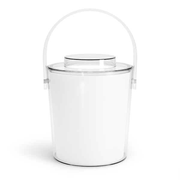 DESIGN YOUR OWN Ice Bucket with Tongs, custom ice bucket, party gift, party supplies, personalized ice bucket