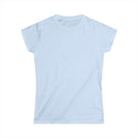 DESIGN YOUR OWN Women's Softstyle Tee, custom tee, fitted tee, personalized tee, personalized t-shirt