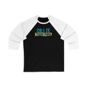 CREATE WITH MELANIE ROSE Unisex 3\4 Sleeve Baseball Tee, custom tee shirt, personalized tee shirt