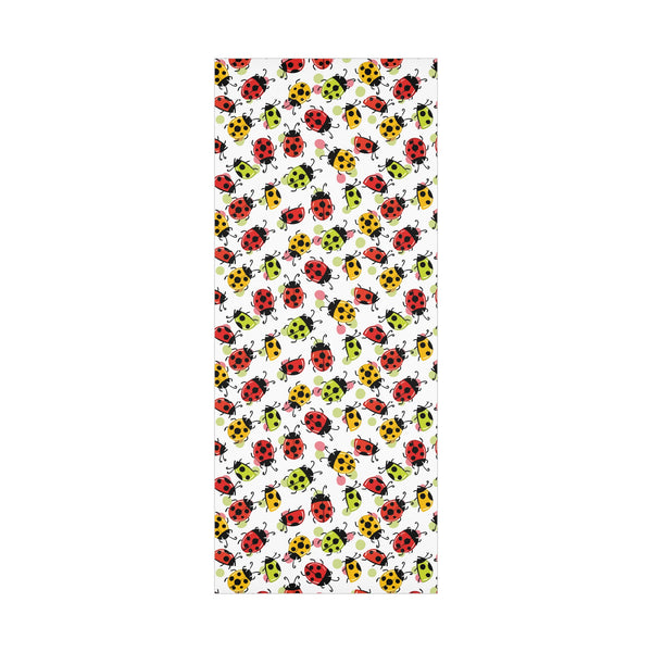 Personalized Ladybug Gift Wrap Papers, wrapping paper, custom wrapping paper, personalized gift, personalized art, Christmas