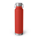 DESIGN YOUR OWN Copper Vacuum Insulated Bottle, 22oz, drinkware, home gifts