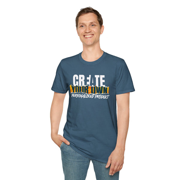 CREATE WITH MELANIE ROSE Unisex Softstyle T-Shirt, custom tee, personalized t-shirt, custom t-shirt, personalized tee