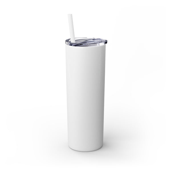 DESIGN YOUR OWN Skinny Tumbler with Straw, 20oz, drinkware, custom cup, home gifts