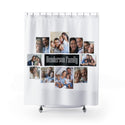 Family Collage Shower Curtains, bathroom curtain, bathroom decor, shower curtain, home gifts, home decor