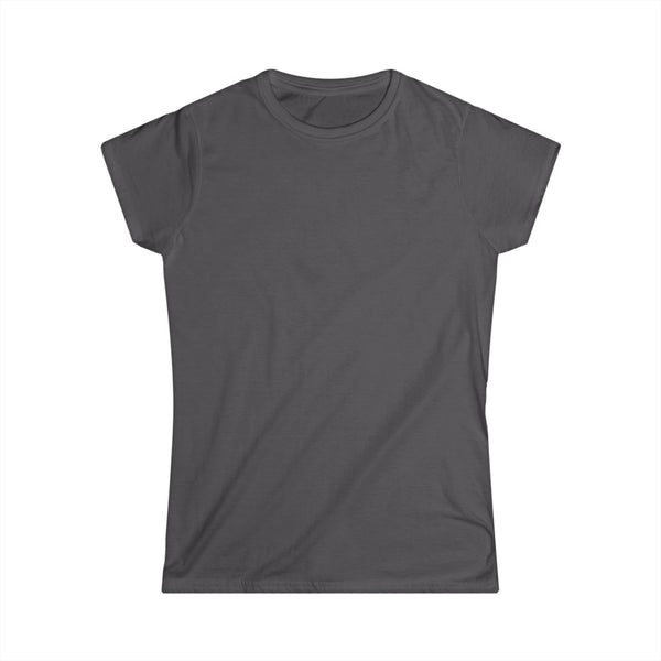 DESIGN YOUR OWN Women's Softstyle Tee, custom tee, fitted tee, personalized tee, personalized t-shirt