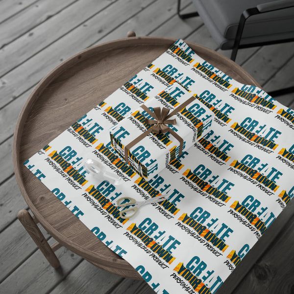CREATE WITH MELANIE ROSE Wrapping Papers, wrapping paper, custom wrapping paper, Christmas, Birthday wrapping paper, gifts