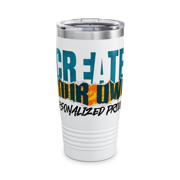 CREATE WITH MELANIE ROSE Ringneck Tumbler, 20oz, drinkware, home gifts, custom travel mug