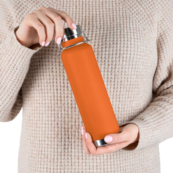 DESIGN YOUR OWN Copper Vacuum Insulated Bottle, 22oz, drinkware, home gifts