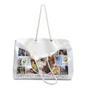 Wedding Collage Weekender Bag, Travel bag, tote bag, travel tote, overnight bag, gifts