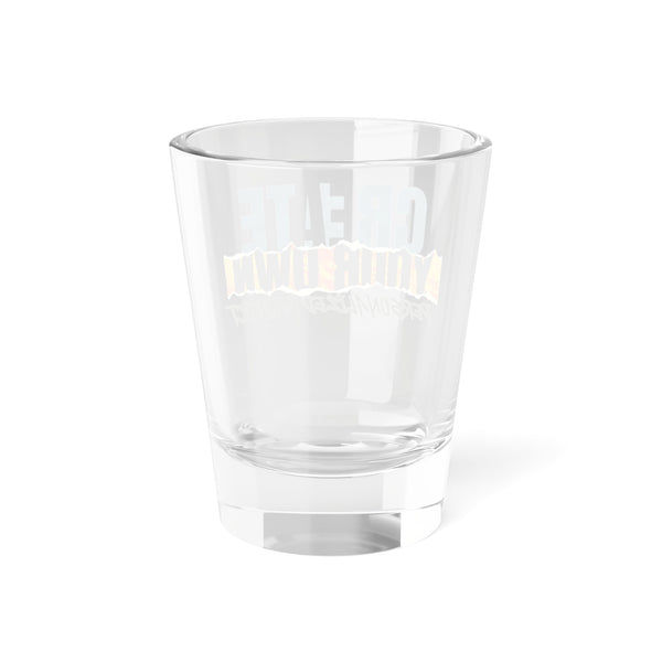CREATE WITH MELANIE ROSE Shot Glass, 1.5oz, custom cup, custom shot glass, home gifts, bar gifts