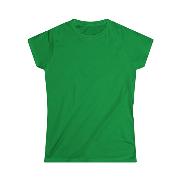 DESIGN YOUR OWN Women's Softstyle Tee, custom tee, fitted tee, personalized tee, personalized t-shirt