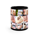 Pregnancy Collage 11oz Black Mug, coffee mug, ceramic mug, home gifts, art prints