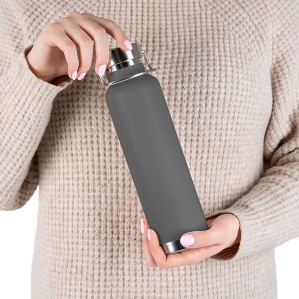 DESIGN YOUR OWN Copper Vacuum Insulated Bottle, 22oz, drinkware, home gifts