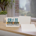 CREATE WITH MELANIE ROSE Greeting Cards (1, 10, 30, and 50pcs), custom cards, personalized cards