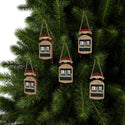 CREATE WITH MELANIE ROSE Sled Ornaments, custom ornaments, holiday ornaments, personalized ornaments, Christmas