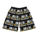 CREATE WITH MELANIE ROSE Basketball Shorts (AOP), custom shorts, personalized shorts, mens shorts