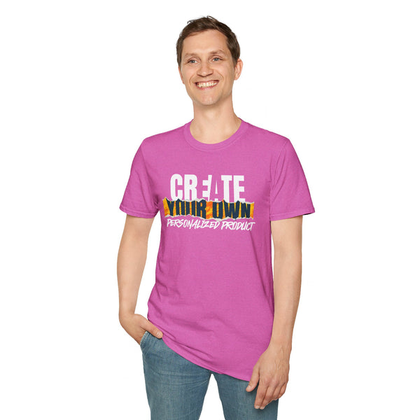 CREATE WITH MELANIE ROSE Unisex Softstyle T-Shirt, custom tee, personalized t-shirt, custom t-shirt, personalized tee