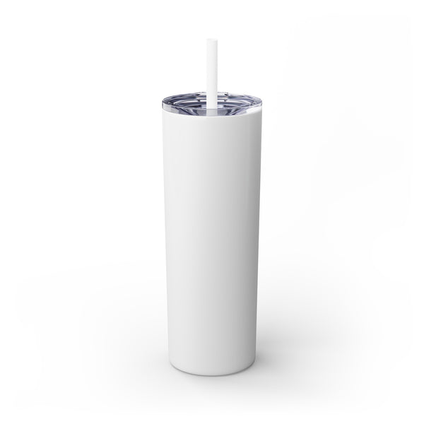 DESIGN YOUR OWN Skinny Tumbler with Straw, 20oz, drinkware, custom cup, home gifts