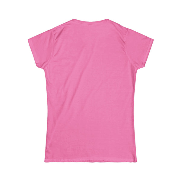CREATE WITH MELANIE ROSE Women's Softstyle Tee, custom tee, fitted tee, personalized tee, personalized t-shirt