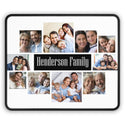 Family Collage Gaming Mouse Pad, mousepad, computer accessories, office gift, office accessories, Mouse pad