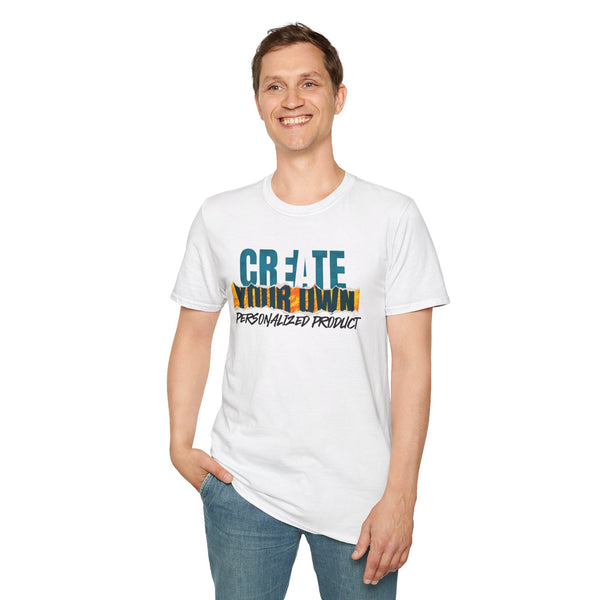 CREATE WITH MELANIE ROSE Unisex Softstyle T-Shirt, custom tee, personalized t-shirt, custom t-shirt, personalized tee