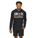 CREATE WITH MELANIE ROSE Men's Sports Warmup Hoodie (AOP), custom color, custom hoodie, personalized hoodie