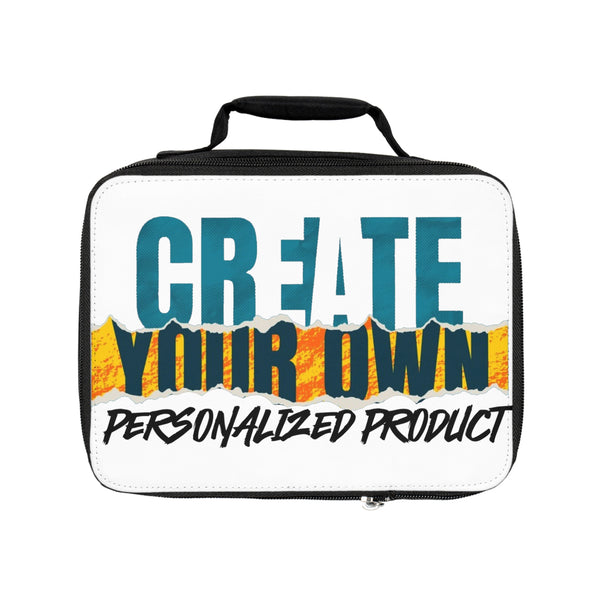 CREATE WITH MELANIE ROSE Lunch Bag, custom lunch bag, custom lunch box. personalized lunch box, personalized gifts