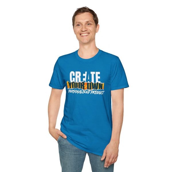 CREATE WITH MELANIE ROSE Unisex Softstyle T-Shirt, custom tee, personalized t-shirt, custom t-shirt, personalized tee