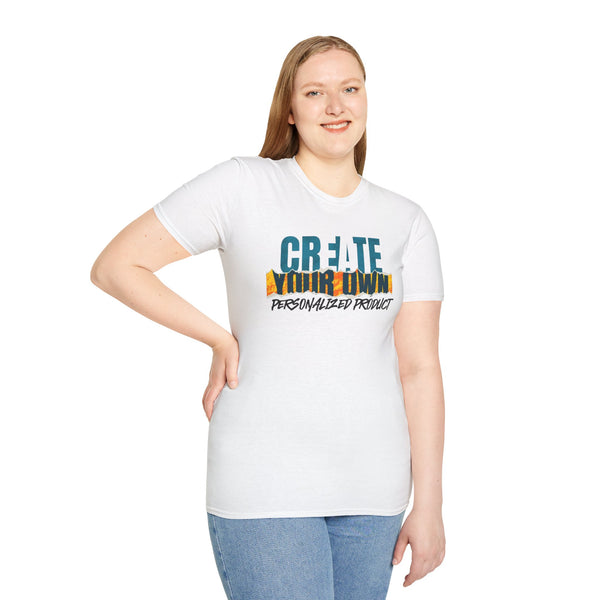 CREATE WITH MELANIE ROSE Unisex Softstyle T-Shirt, custom tee, personalized t-shirt, custom t-shirt, personalized tee