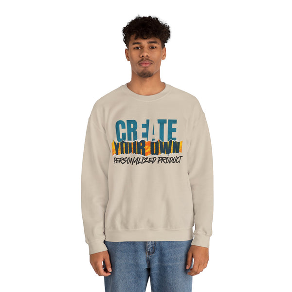 CREATE WITH MELANIE ROSE Unisex Heavy Blend™ Crewneck Sweatshirt, custom sweatshirt, personalized sweatshirt
