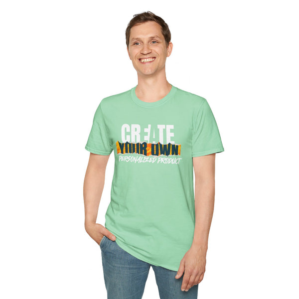 CREATE WITH MELANIE ROSE Unisex Softstyle T-Shirt, custom tee, personalized t-shirt, custom t-shirt, personalized tee