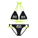 CREATE WITH MELANIE ROSE Strappy Bikini Set (AOP), custom swimsuit, custom bikini, personalized bathing suit