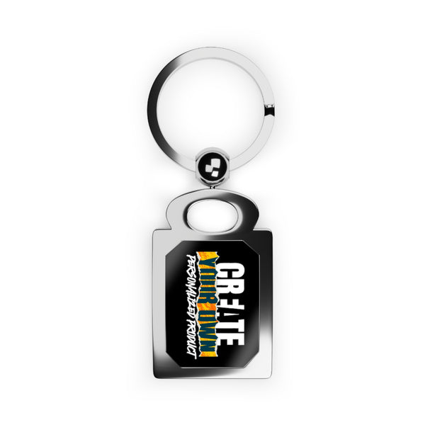 CREATE WITH MELANIE ROSE Rectangle Photo Keyring, custom keychain, custom keyring, personalized keyring, personalized keychain