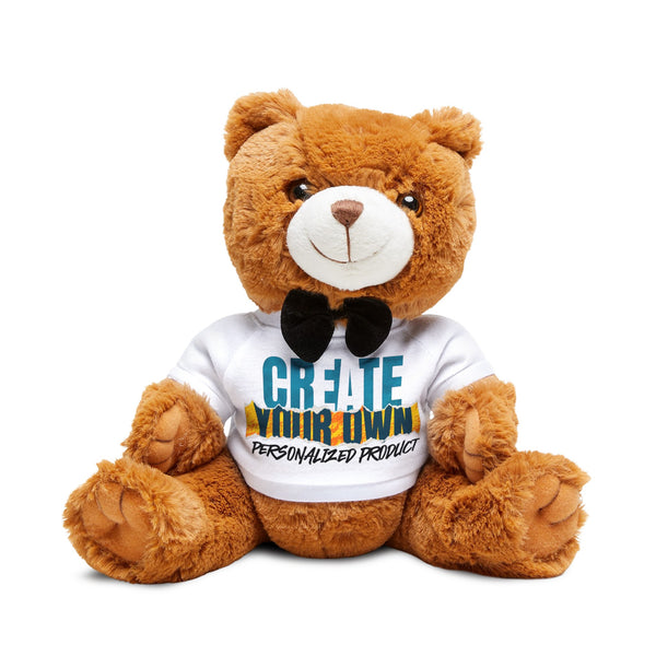 CREATE WITH MELANIE ROSE Teddy Bear with T-Shirt, custom teddy bear shirt, personalized teddy bear, personalized gift