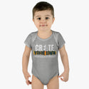 CREATE WITH MELANIE ROSE Infant Baby Rib Bodysuit, custom onesie, personalized onesie, custom baby, personalized baby