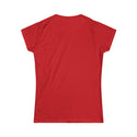 CREATE WITH MELANIE ROSE Women's Softstyle Tee, custom tee, fitted tee, personalized tee, personalized t-shirt