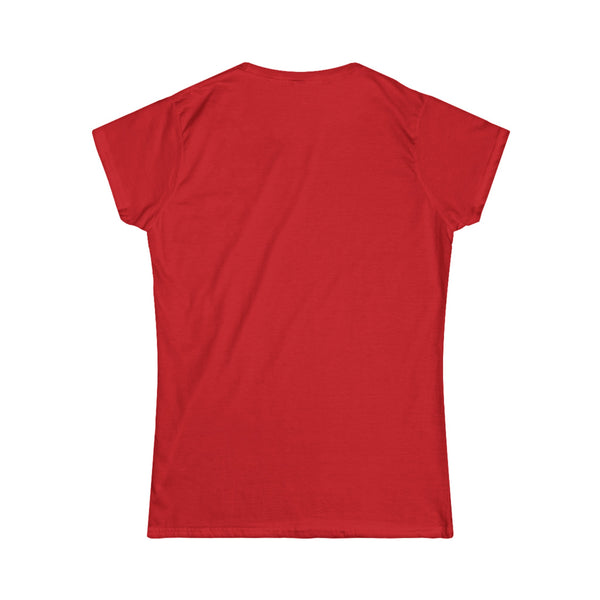 CREATE WITH MELANIE ROSE Women's Softstyle Tee, custom tee, fitted tee, personalized tee, personalized t-shirt