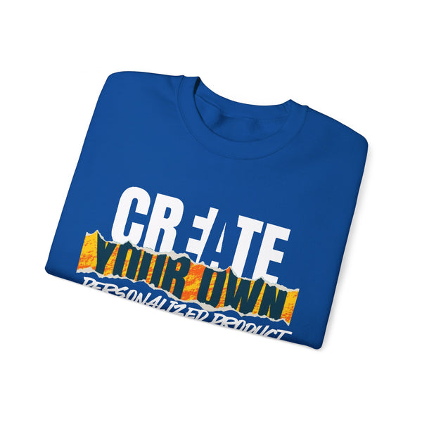 CREATE WITH MELANIE ROSE Unisex Heavy Blend™ Crewneck Sweatshirt, custom sweatshirt, personalized sweatshirt
