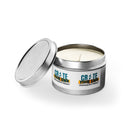 CREATE WITH MELANIE ROSE Tin Candles, custom candle, home decor, home gifts, personalized candle, personalized gifts