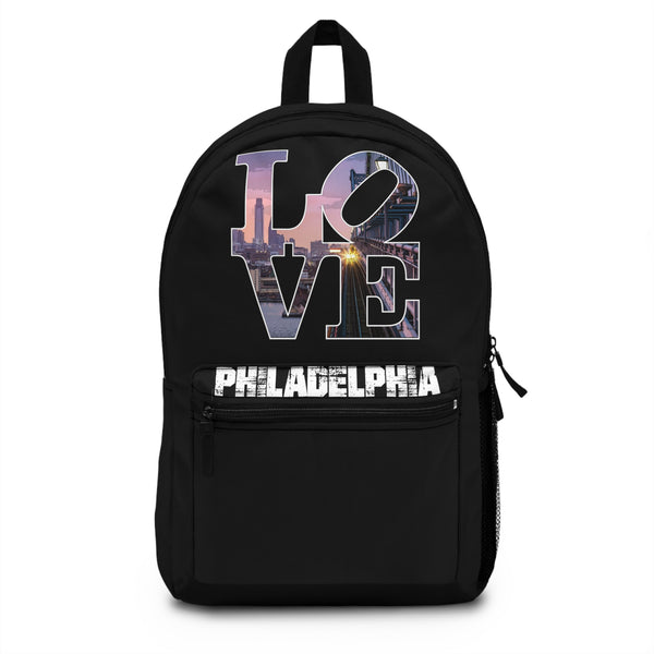 Philadelphia, custom Backpack, custom bag, school bag, travel bag, backpack