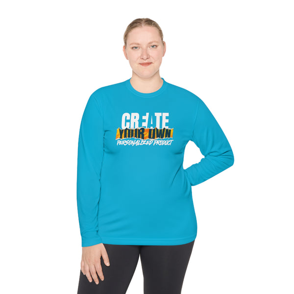CREATE WITH MELANIE ROSE Unisex Lightweight Long Sleeve Tee, custom tee, personalized tee, custom t-shirt, personalized t-shirt
