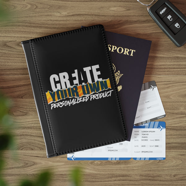 CREATE WITH MELANIE ROSE Passport Cover, custom passport cover, personalized passport cover