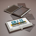 CREATE WITH MELANIE ROSE Business Card Holder, custom business card holder, personalized business card holder