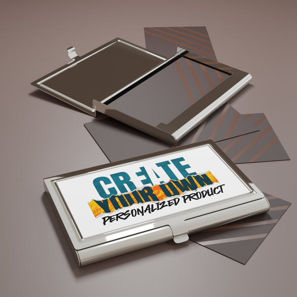 CREATE WITH MELANIE ROSE Business Card Holder, custom business card holder, personalized business card holder